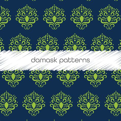 damask patterns on Behance