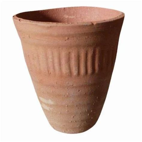 Brown Carved Ml Terracotta Kullad For Serving Tea At Rs Piece