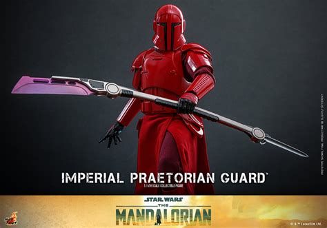 Hot Toys Star Wars The Mandalorian Th Scale Imperial Praetorian Guard Collectible Figure