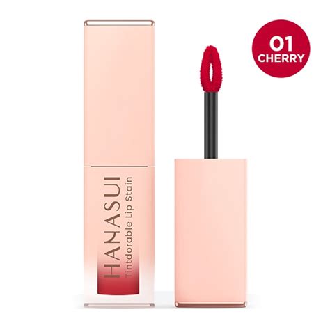 Jual Hanasui Tintdorable Lip Stain 01 Cherry 3 5gr HBHoz