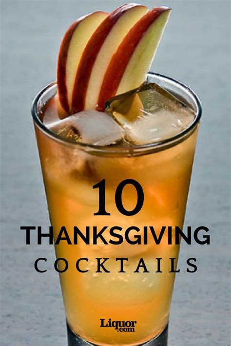 The 30 Best Thanksgiving Cocktails From Lively Spritzes To Warming