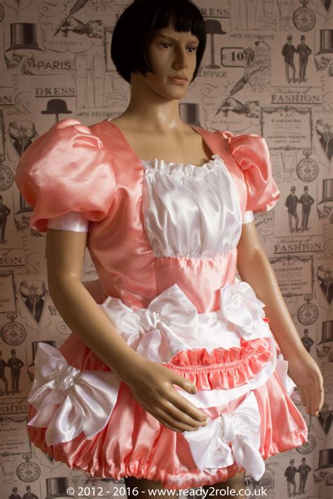 Bow Peach Sissy Satin Dress Ask About Colour Choices Etsy