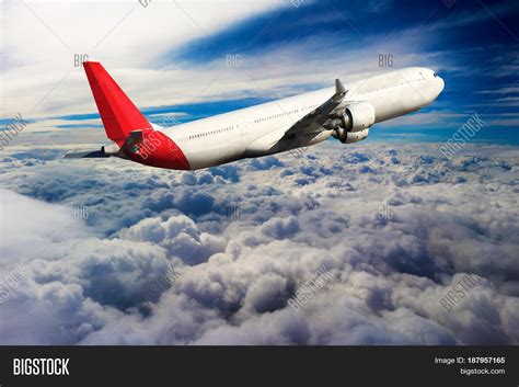 Plane Clouds On Plane Image & Photo (Free Trial) | Bigstock