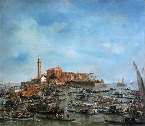 Francesco Guardi Italian Active Venice 1712 1793 The Meeting Of