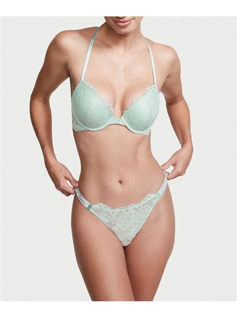 Комплект белья Victorias Secret Very Sexy Lace Shine Strap Bra Set