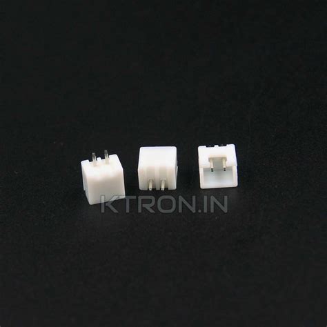 Buy 2 Pin Jst Xh Male Connector 254mm Pitch Ktron India