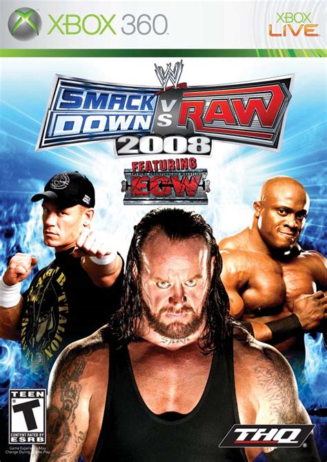 خرید بازی Wwe Smackdown Vs Raw 2008 برای Xbox 360 جوان گیم