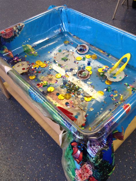 Under The Sea Fine Motor Water Tray Water Tray Water Tray Ideas Eyfs Under The Sea