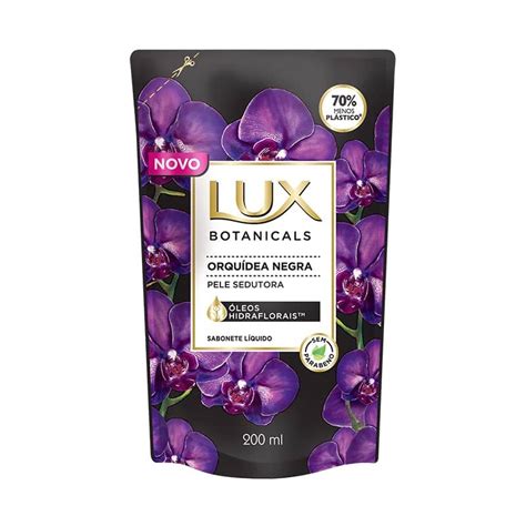 Sabonete L Quido Lux Botanicals Orqu Dea Negra Refil Ml