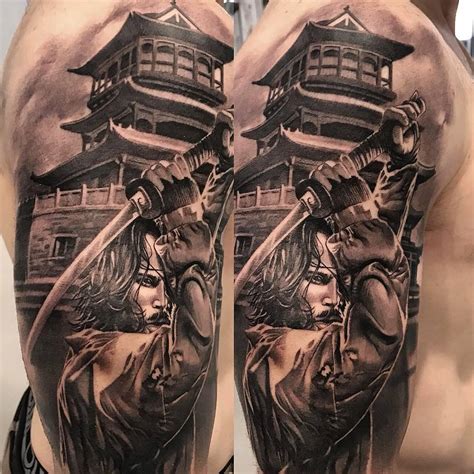 Best Japanese Samurai Tattoo Designs Meanings