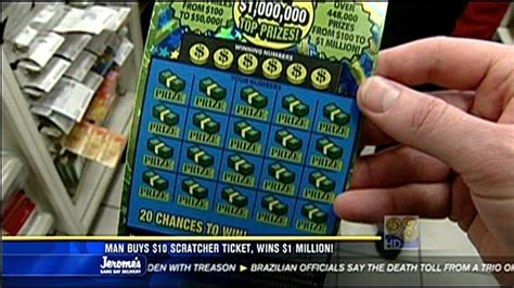 Man Buys Scratcher Ticket Wins Million Cbs