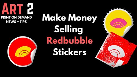 How To Sell Stickers On Redbubble And Make More Sales YouTube