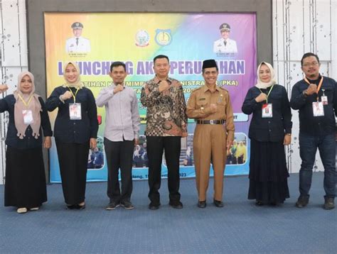 Bupati Basli Ali Launching Empat Aksi Perubahan PKA Angkatan IV Tahun