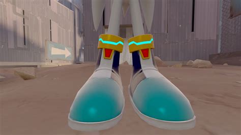 Silver The Hedgehog Boots Sfm 4 — Weasyl