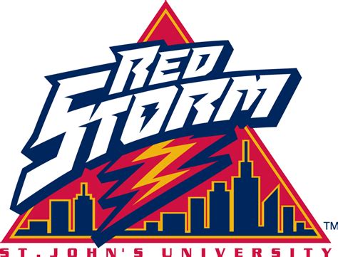 St. Johns Red Storm Logo - Secondary Logo - NCAA Division I (s-t) (NCAA ...