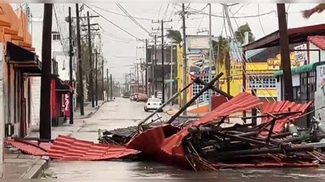 Huracán “norma” Toca Tierra En Baja California Sur Y Se Dirige Hacia