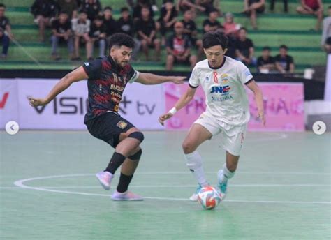 Hasil Liga Futsal Profesional Cosmo Jne Fc Ditahan Imbang Black Steel