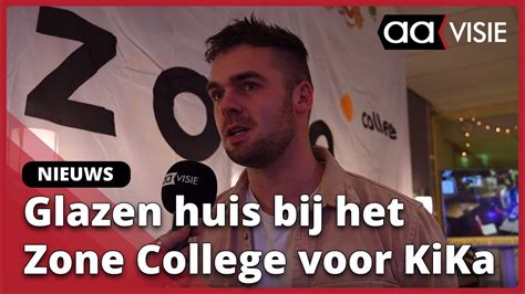 Glazen Huis Bij Het Zone College Voor Kika Youtube