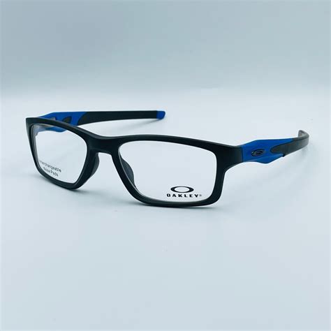 Oakley Crosslink Mnp Satin Black Blue 54 Mens Fashion Watches