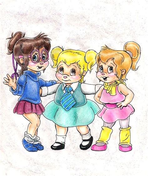 Brittany Jeanette And Eleanor The Chipettes Alvin And The Chipmunks