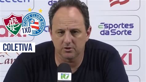 VEJA O QUE ROGÉREIO CENI DISSE APÓS A DERROTA DO BAHIA PARA O