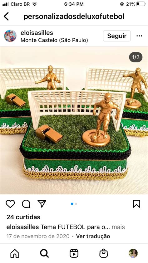 The Cake Is Made To Look Like Soccer Goalie S Net And Ball Players