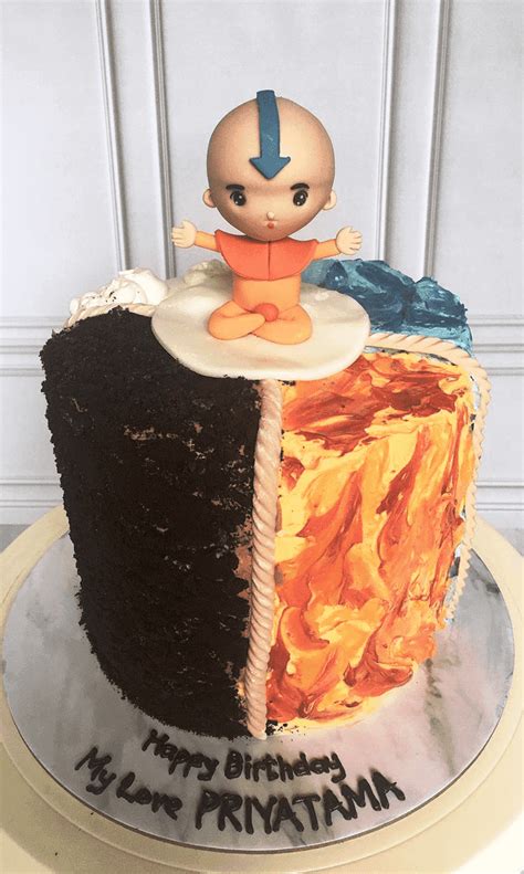 Avatar The Last Airbender Birthday Cake Ideas Images Pictures