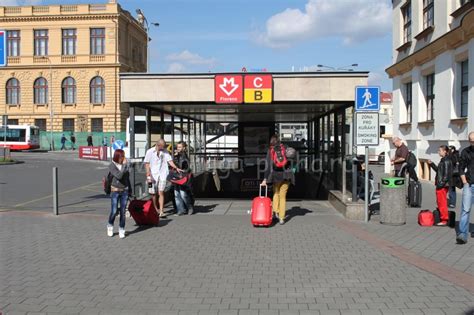 Схема пражского метрополитена