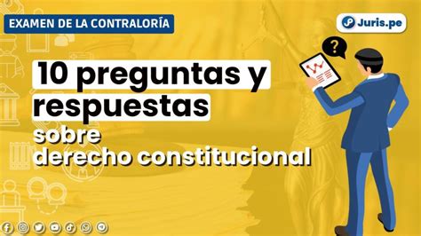 Examen de la Contraloría 10 preguntas y respuestas sobre derecho