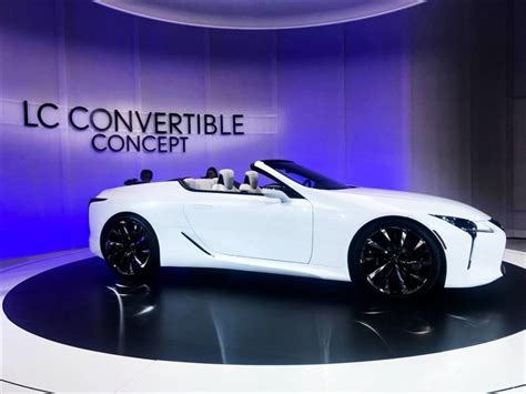 Lexus Lc Convertible Concept Sensualidad Sin Techo