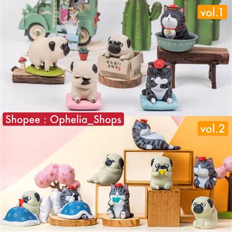 [Pre-Order ยกกล่อง] 52TOYS Wuhuang Wanshui Bazahey 🐶🐱 หมา แมว กวนๆ ...