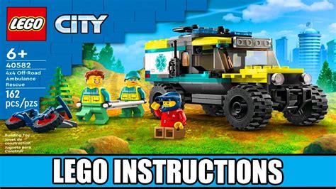 Lego Instructions City X Off Road Ambulance Rescue Youtube