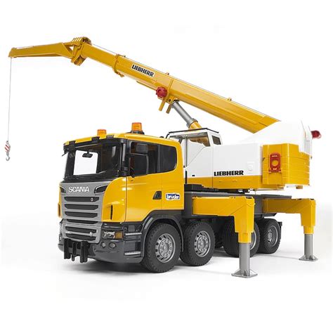 Bruder Scania R Series Liebherr Crane Truck Free Express Delivery