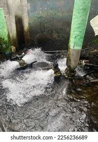 manual water pump water flow method stock photo  shutterstock