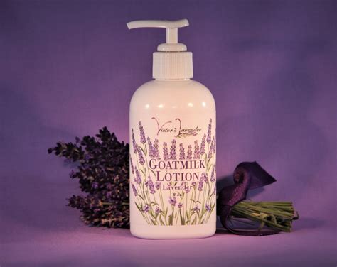 Goat Milk Lotion 8 Oz Victors Lavender