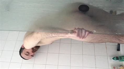 UK Faggot Shower Dildo ThisVid