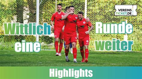 Wittlich Eine Runde Weiter Sv Rw Wittlich Sg Alm Inter Dental Cup