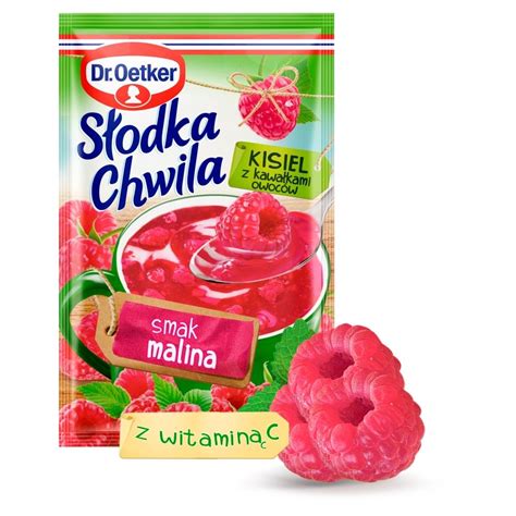 Dr Oetker S Odka Chwila Kisiel Z Kawa Kami Owoc W Smak Malina G