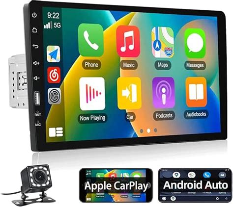 Podofo 1 Din Autoradio Mit Apple Carplay Und Android Auto 9 Zoll Single