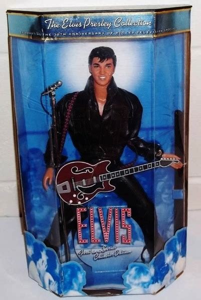 Vintage 1998 Elvis Presley Doll “celebrating The 30th Anniversary Of Elvis 1968 Tv Special