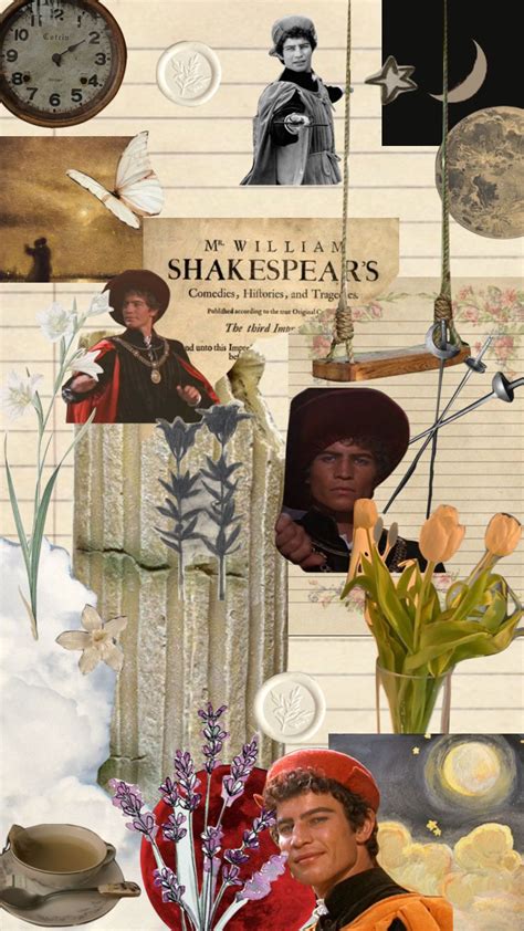 Tybalt Collage Vintage Aesthetic Moodboard Shuffle Romeojuliet