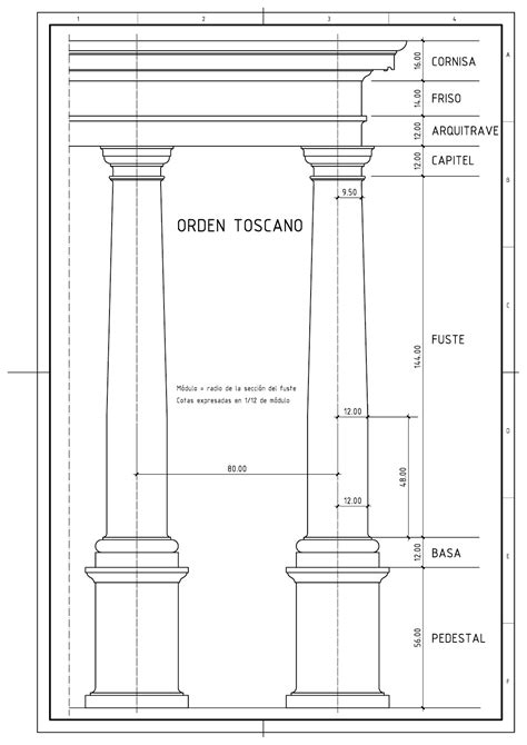 Construcci N Tradicional Geom Trica Ntasis De Una Columna