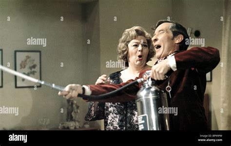 Hattie Jacques And Kenneth Williams Carry On Matron 1972 Stock Photo