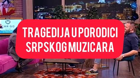 TRAGEDIJA U PORODICI SRPSKOG MUZIČARA U velikom bolu objavio potresnu