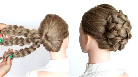 1800s Hairstyles Braided Bun Hairstyles Girl Hairstyles Bridesmaid