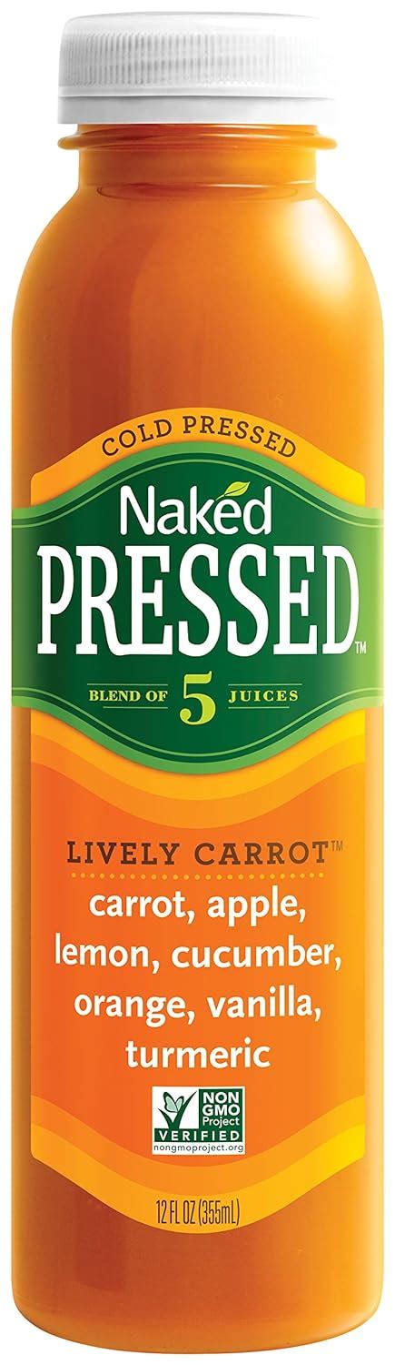 Amazon Naked Juice Cold Pressed Juice Lively Carrot Oz Oz