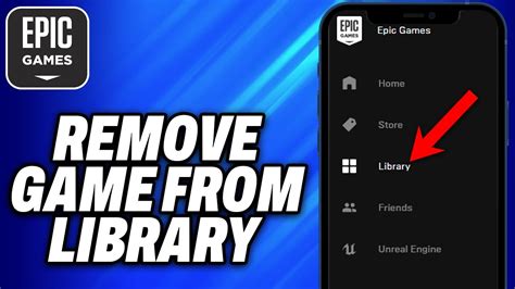 How To Remove Game From Library Epic Games 2024 Easy Fix YouTube