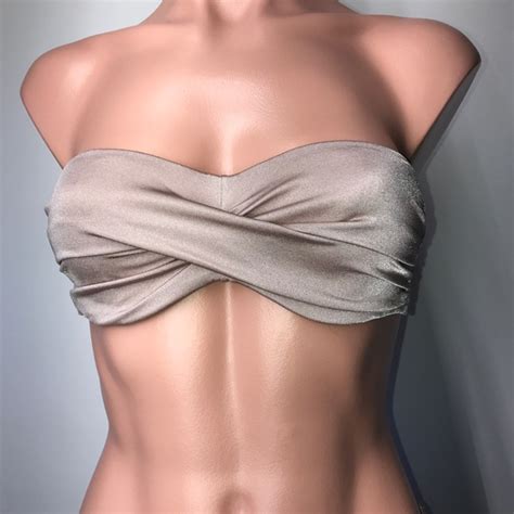 Victoria S Secret Swim New Victorias Secret Rio Twist Bandeau Bikini Set Poshmark