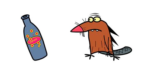 The Angry Beavers Daggett Doofus Beaver And Yahoo Soda Cursor Sweezy Custom Cursors