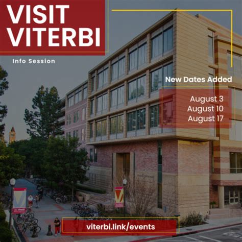 More August Visit Viterbi Experiences, Now Available! – USC Viterbi ...